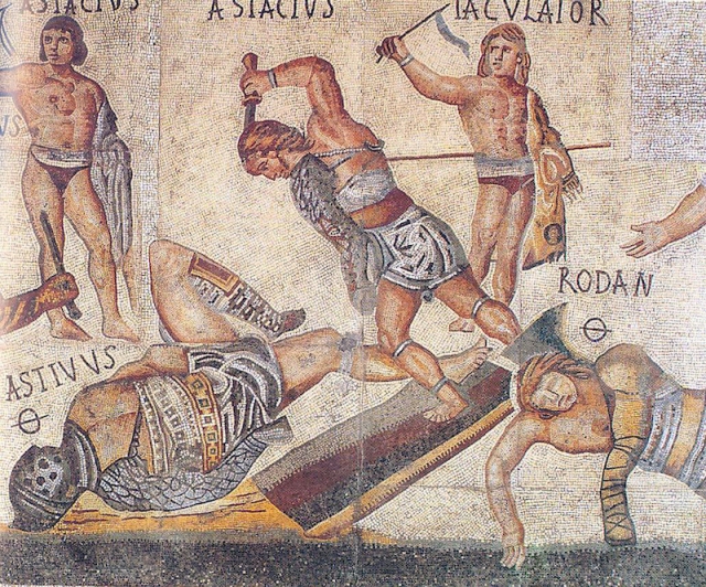 Gladiator-mosaic